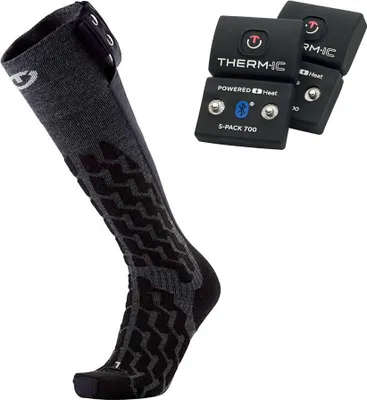 Produktbild von Beheizbare Socken THERM-IC PowerSock Heat + THERM-IC S-Pack 700 Bluetooth Batterien Schwarz 39-41