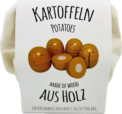 Immagine prodotto di Tanner der kleine Kaufmann Kartoffeln zum Schneiden in Baumwollsäckchen