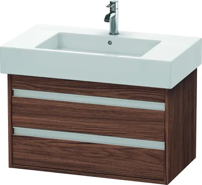 Produktbild von Waschtischunterbau KETHO 455x800x480mm nussbaum dunkel nussbaum dunkel
