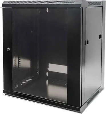 Produktbild von INTELLINET Wandverteiler  6HE 570x450mm schwarz,unmontiert