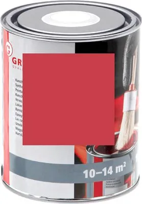 Image de Laque rouge fraise RAL 3018 WILCKENS GRANIT 1 l boîte