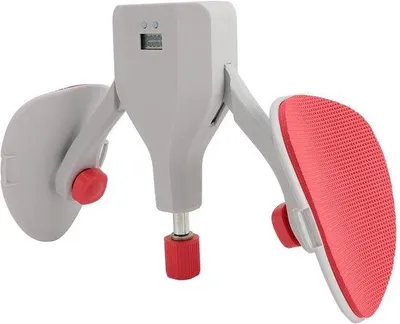 Imagen del producto de Bicicleta estática con resistencia ajustable de 0 a 35 kg, rodillo de entrenamiento, equipo de entrenamiento, pantalla digital, diseño giratorio de 360°, ideal para entrenamientos en casa