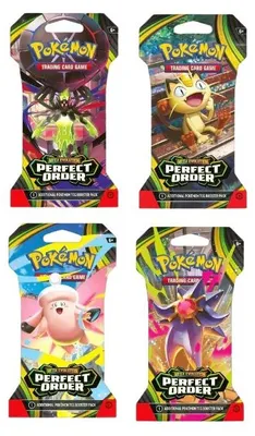 Immagine prodotto di POKÉMON: Booster con bustine protettive in  perfetto