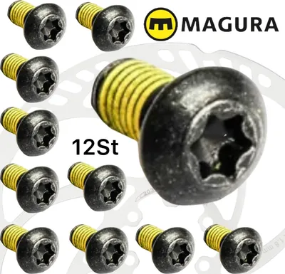 Produktbild von Magura Bremsscheiben Befestigungs Schrauben T25 M5x10 (12 Stück)