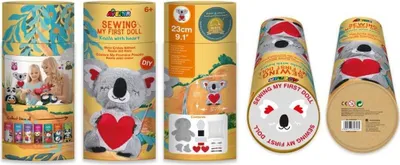 Obrázok produktu pre Šijacia súprava Moja prvá bábika Koala so srdcom