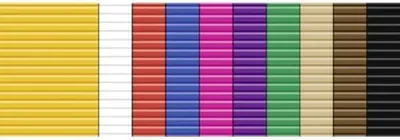 Produktbild von Bastelwellpappe 50x70cm VE=10 Bogen 10 Farben sortiert