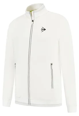 Produktbild von DUNLOP CLUB JUNGEN TENNIS STRICKJACKE, Weiß, 164
