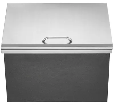 Produktbild von Kühlbox - Kühlkoffer - Thermobox - Eisbox - Edelstahl - 40,9 Liter - Schiebedeckel - Ablaufsystem
