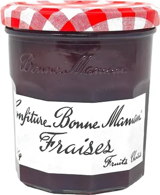 Produktbild von Bonne Maman Erdbeere Konfitüre - Fraises Confiture 370 Gramm aus Frankreich