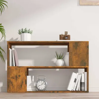 Produktbild von "2026 Aktion"Bücherregal - CLORIS - Standregal - Robust und langlebig - Räuchereiche 100x24x63 cm Holzwerkstoff - DEMöbel2283671