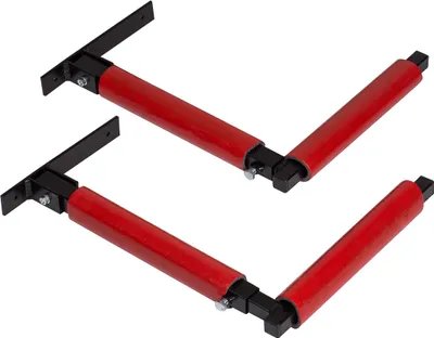 Produktbild von Dachboxhalter Dachboxträger Wandhalterung Dachbox Halterung WSB2 verstellbar rot