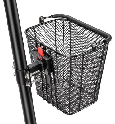 Immagine prodotto di Cestino anteriore per scooter, rimovibile rapidamente e dotato di maniglia