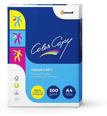 Produktbild von Mondi Color Copy Laserpapier 300 g/m² DIN-A4 125 Blatt weiß