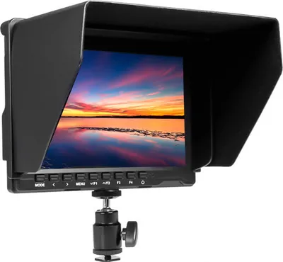 Obrázok produktu pre FEELWORLD FW759 7-palcový ultratenký monitor s kamerou v teréne Video monitor IPS obrazovka s jasom 400 nitov 178�� pozorovací uhol HDMI AV vstup so slnečnou clonou Mini adaptér pre guľovú hlavu