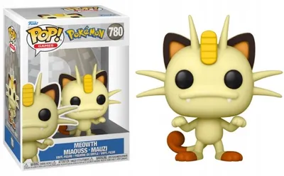 Produktbild von Funko Pop! Meowth 780 Pokemon Sammlerfigur