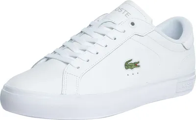 Produktbild von Lacoste Powercourt 125 2 SMA Leder-Sneaker, Weiß 43 EU