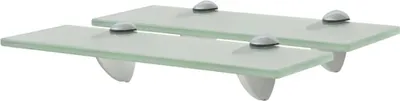 Produktbild von Schweberegale 2 Stk. Glas 30x20 cm 8 mm