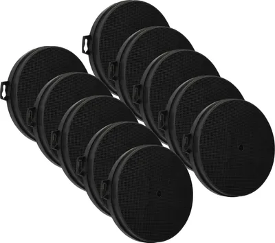 Produktbild von vhbw 10x Aktivkohlefilter kompatibel mit Best K 1862M W3 F90 - DE MARTIN, K1862M W3 F90-TRANSCONTIN Dunstabzugshaube - 21 cm