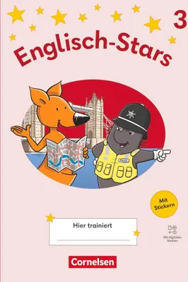 Produktbild von Englisch-Stars 3. Schuljahr - Allgemeine Ausgabe 2025 - Übungsheft mit Lösungen und digitalen Medien