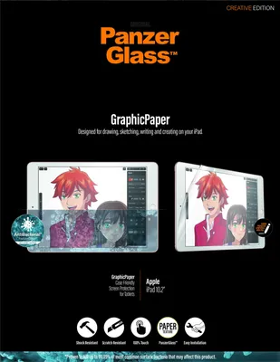 Produktbild von PanzerGlass SP iPad 7/8/9Gen CF GraphicPaper