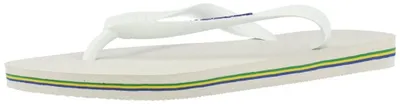 Produktbild von Havaianas Brasil Logo, Weiblich, Erwachsener, Flip-Flops, Weiß, Abbildung, 37 - 38