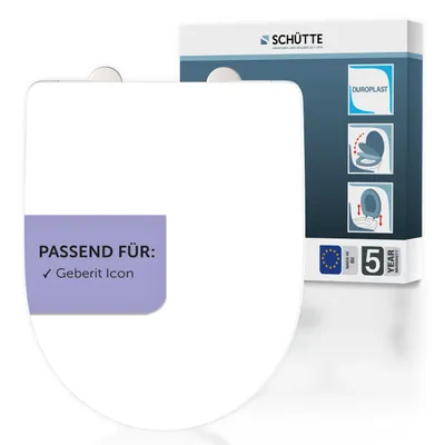 Produktbild von SCHÜTTE Duroplast WC-Sitz für Geberit ICON