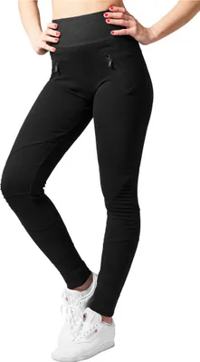 Zdjęcie produktu dla Urban Classics Ladies - INTERLOCK HIGH Legginsy schwarz - XL