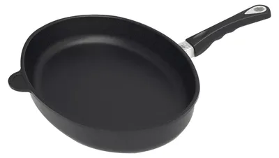 Produktbild von AMT Gastroguss FISH PAN I-4127 Bratpfanne, Gusseisen/Gussaluminium, Induktionsherd-geeignet, Antihaftbeschichtung