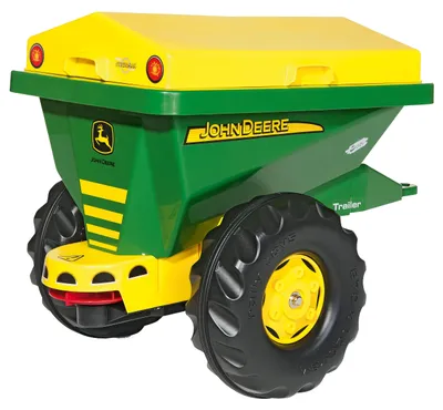 Immagine prodotto di Rolly Toys Rimorchio / Seminatrice / Spargisabbia 2 in 1 John Deere