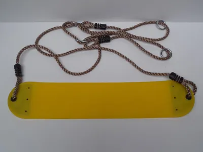 Produktbild von Elastischer Schaukelsitz Gelb Kinderschaukel Schaukel für Kinder