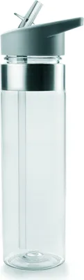 Obrázek produktu pro Ibili-Hidratation sportovní láhev na vodu, tritan/plast, 6,5x25 cm, průhledná/šedá