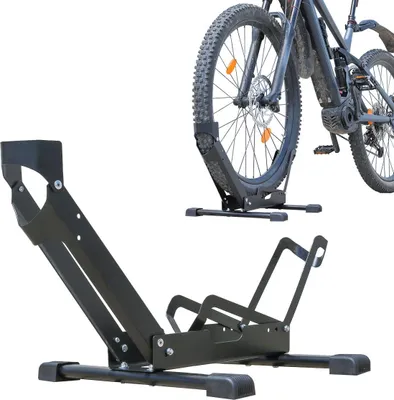 Zdjęcie produktu dla Wolnostojący stojak rowerowy TS1 na opony 26-29" czarny