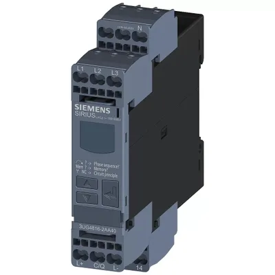 Immagine prodotto di Relè di monitoraggio SIEMENS 3UG4816-2AA40 (3UG48162AA40)