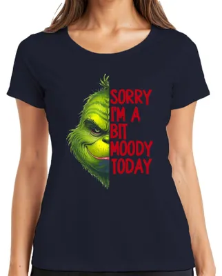 Zdjęcie produktu dla Damska koszulka Grinch Weihnachtsgeschenk lustig, granatowy, XL