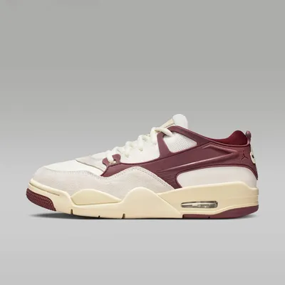 Produktbild von Nike Jordan 4 RM "Sail Dark Team Red Coconut Milk" Rot, Größe: 44.5