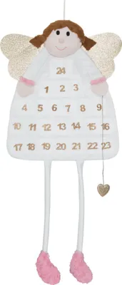 Obrázek produktu pro kalendář ADVENTNÍ ANDĚL 120cm závěsný