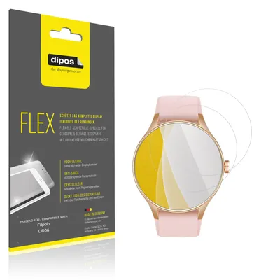 Image de 2x Film de protection d'écran pour Fitpolo DR06, recouvre 100% de l'écran, dipos Flex
