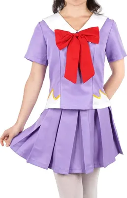 Produktbild von Cosplay Schuluniform von Yuno Gasai | Kostüm für Mirai Nikki Fans | Größe: L