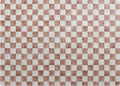 Produktbild von Schachbrett Aus Marmor – Bodenschutzmatte – Rutschfest – Schutzmatte für Büro – Vinylmatte – Stuhlunterlage  – 140 x 100 cm