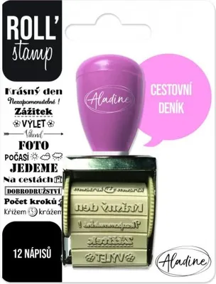 Zdjęcie produktu dla RollStamp tekstowy – dziennik podróży