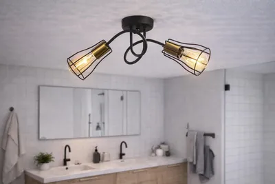 Zdjęcie produktu dla Euro-Lamp Lampa Sufitowa INES 2 złota PRODUCENT