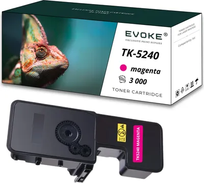 Immagine prodotto di Toner per Kyocera TK5240M-TK5240M TK5240M Rosso (magenta) | Sostituzione per M5526cdn P5026cdn P5026cdw M5526cdw