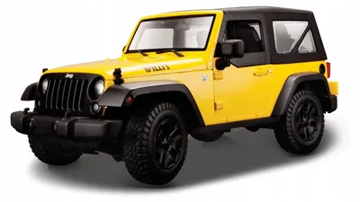 Produktbild von Maisto 1:18 Modellauto Jeep Wrangler 2014