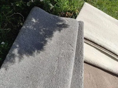 Imagen del producto de Shaggy Lotto, color gris liso (80x300 cm)