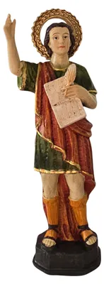 San-Pancracio-Figur 20 cm, Kunstharz, handbemalt