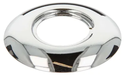 Produktbild von tecuro Gewinderosette 3/4 Zoll x Ø 55 mm x Höhe 5 mm, Messing verchromt