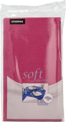 Produktbild von Tischdecke, stoffähnlich, Vlies "soft selection" 120 cm x 180 cm fuchsia