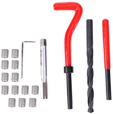 Dailygoods- Gewindereparaturset 20-teilig - M8x1 Gewindeschneider