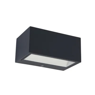 Immagine prodotto di Applique da esterno a LED GEMINI antracite 10W, bianco caldo 500 lm, alluminio, dimensioni: 8,9 x 14 x 6,5 cm, IP54, Lutec