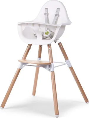 Obrázok produktu pre Childhome Evolu 2 v 1 detská stolička nature/biela